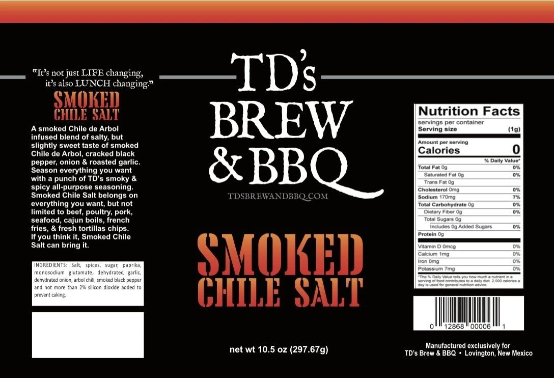 Smoked Chile Salt - tdsbrewandbbq