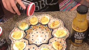 Southern Mustard Potato Salad/ Deviled Eggs