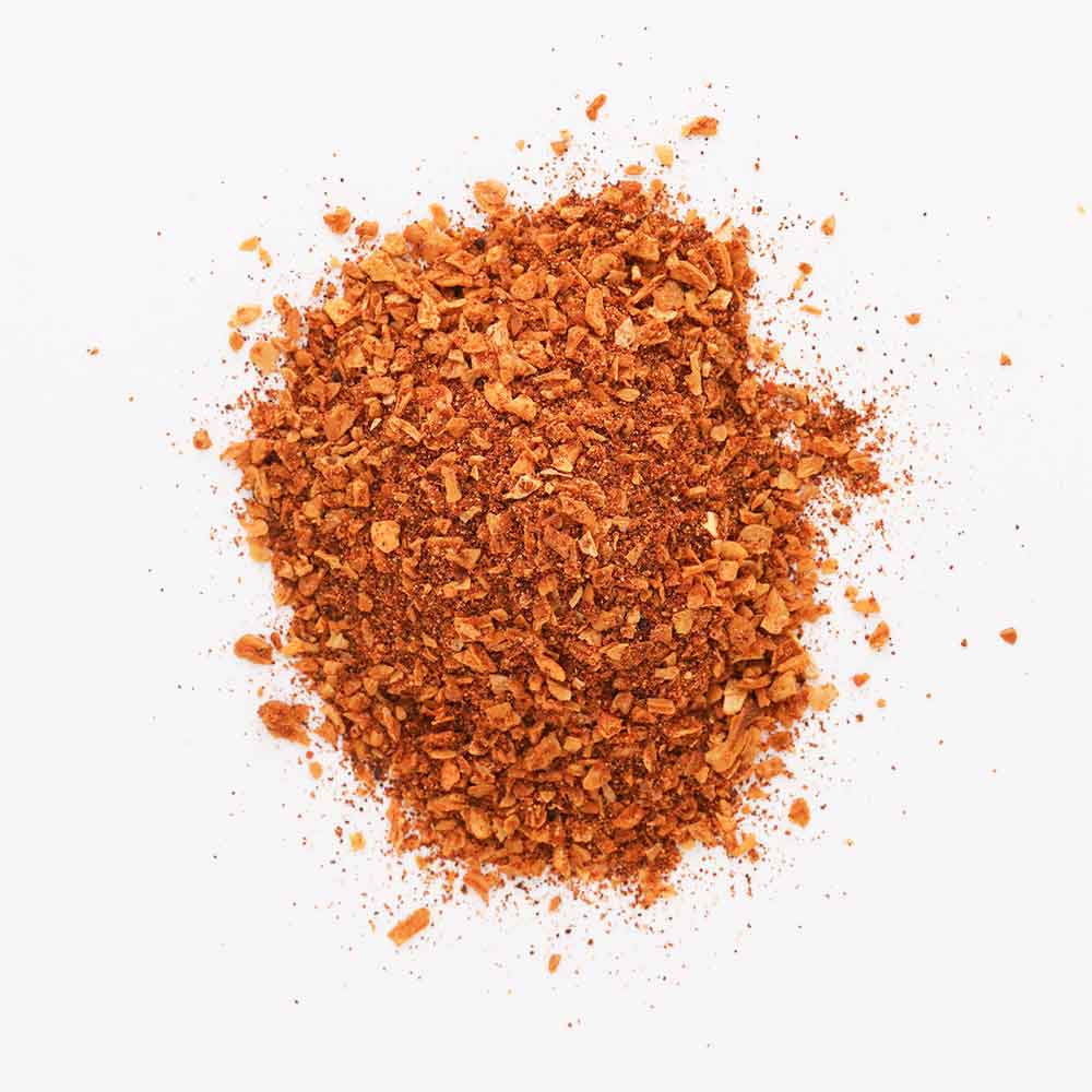 TDs Brew and BBQ Zesty Taco seasoning on white background