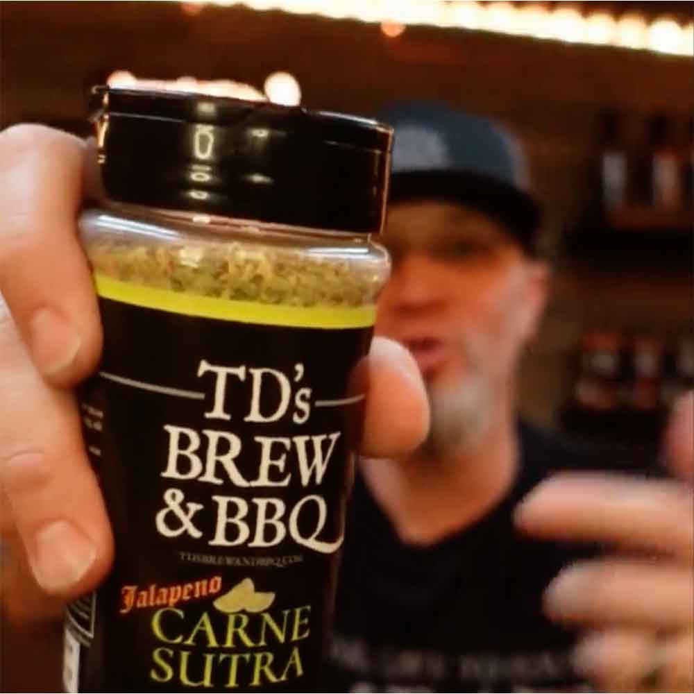 Video of TD showing uses for Jalapeno LIme Carne Sutra seasoning