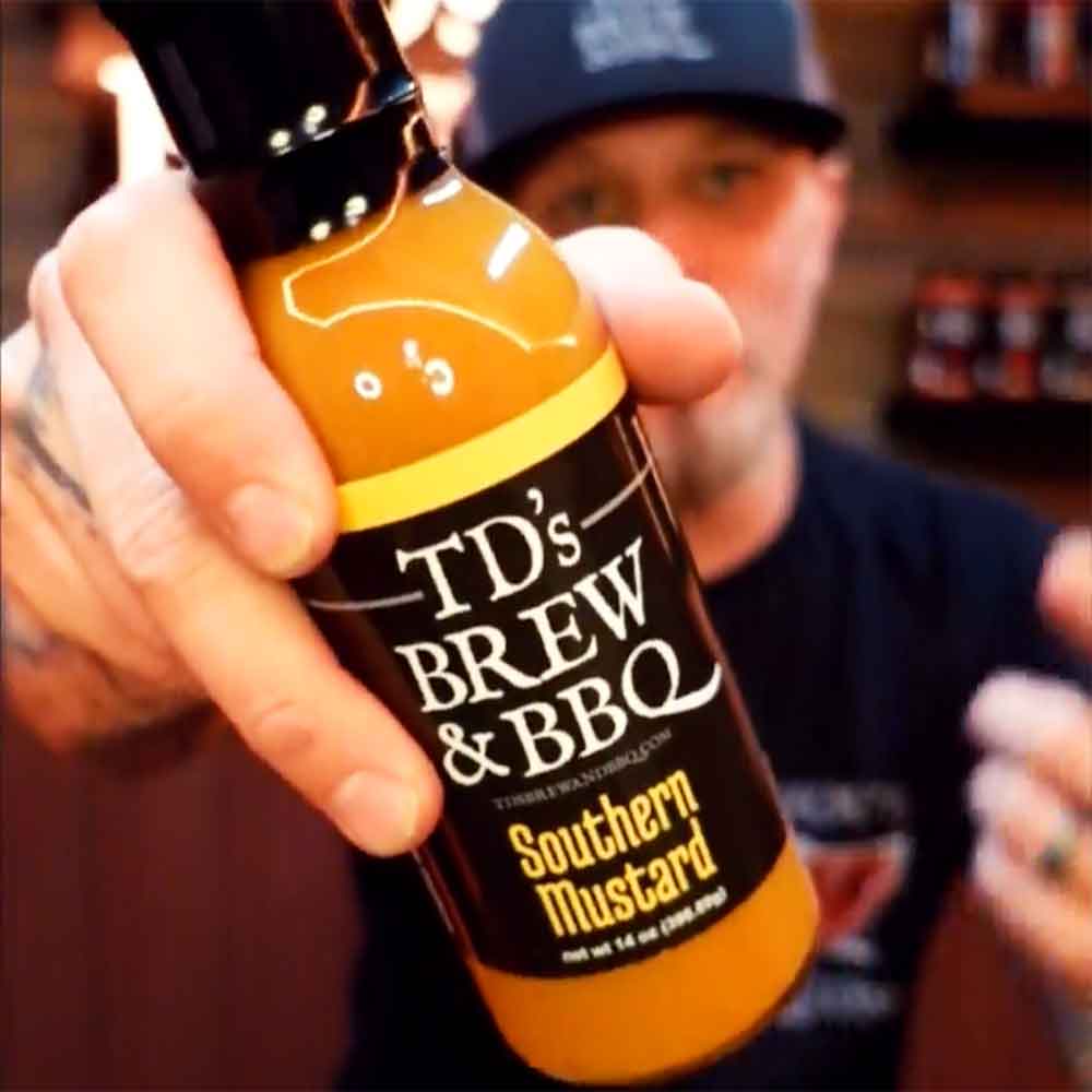 Video of TD talking about uses for Southern Mustard sauce