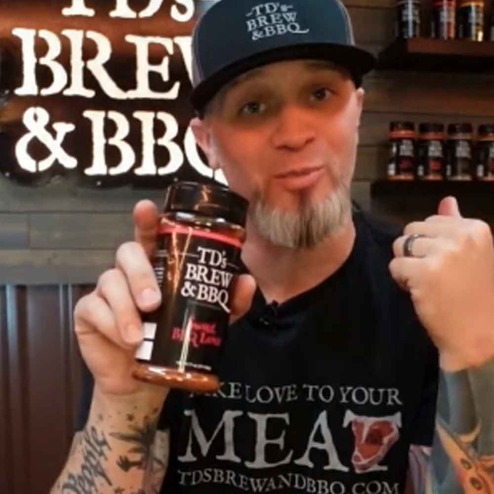 Video of TD showing all of the uses of Sweet BBQ Love Rub