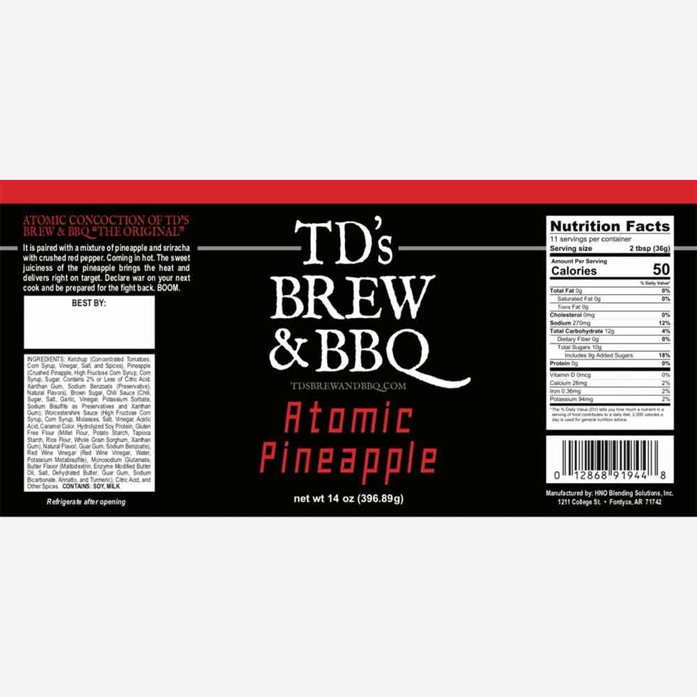 Atomic Pineapple Sauce