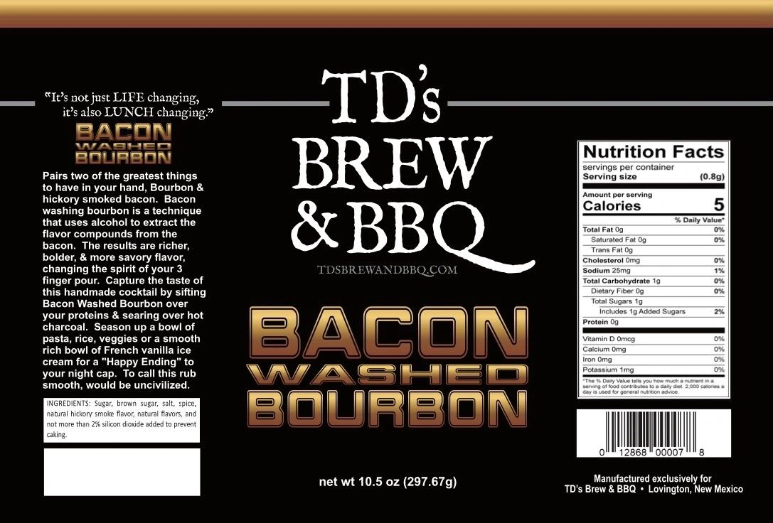 Bacon Washed Bourbon - tdsbrewandbbq