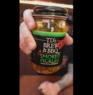 Spicy Smoked Pickles