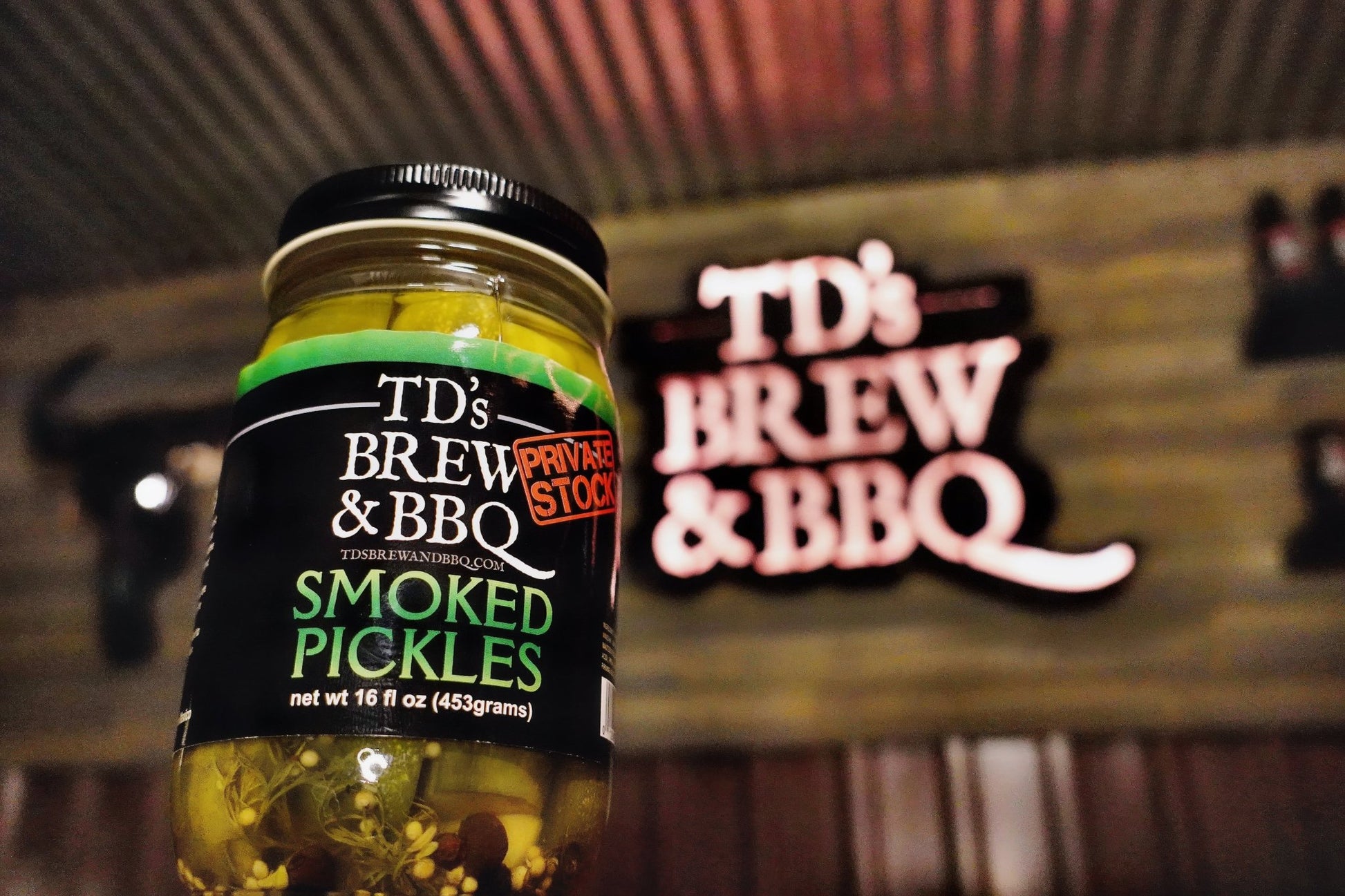 Smoked Pickles - tdsbrewandbbq